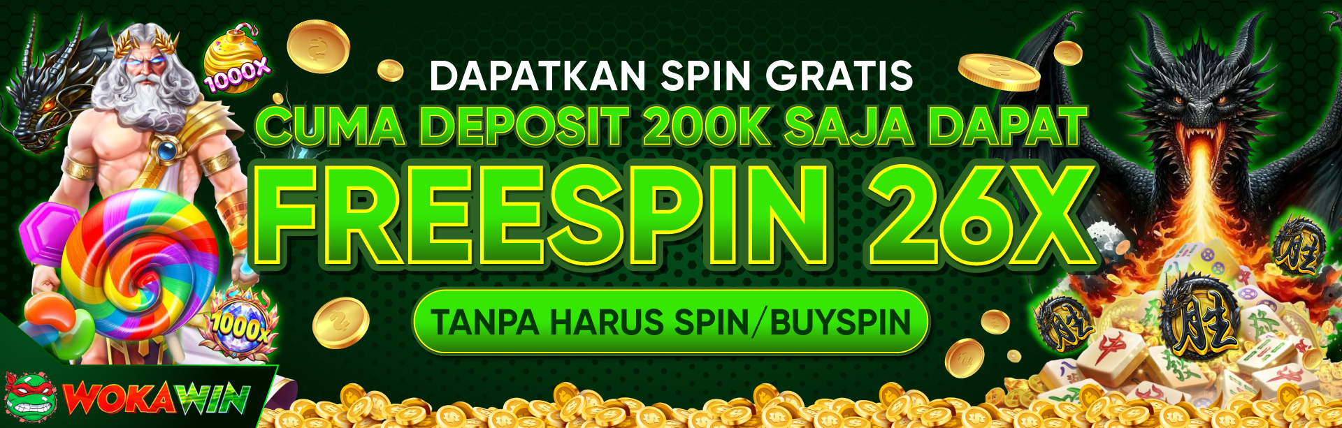 FREE SPIN 26X